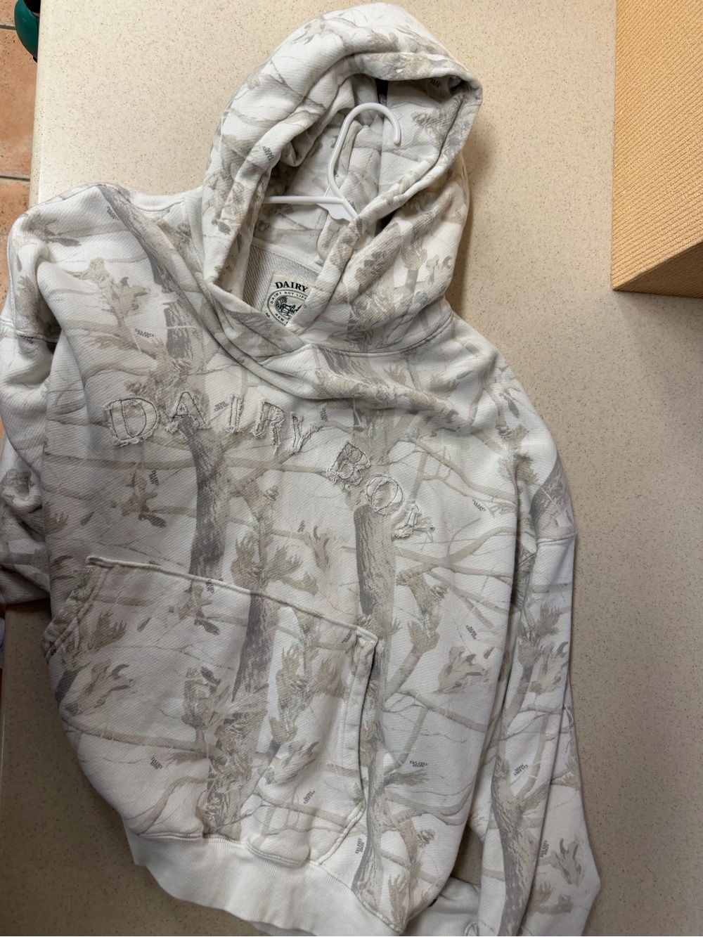 Dairy Boy Camo Hoodie Sweatshirt - Picture 2 of 5
